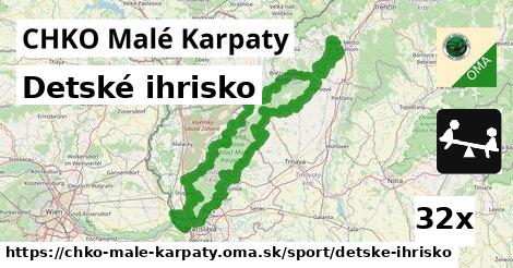 Detské ihrisko, CHKO Malé Karpaty