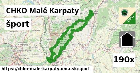 šport v CHKO Malé Karpaty