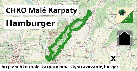 Hamburger, CHKO Malé Karpaty