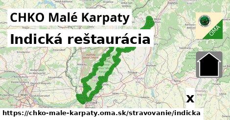 Indická reštaurácia, CHKO Malé Karpaty