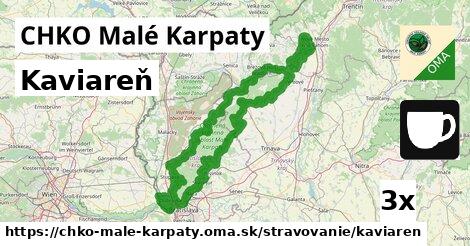 Kaviareň, CHKO Malé Karpaty