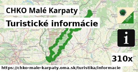 Turistické informácie, CHKO Malé Karpaty