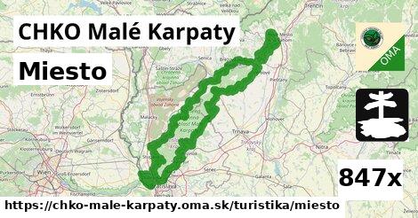 Miesto, CHKO Malé Karpaty