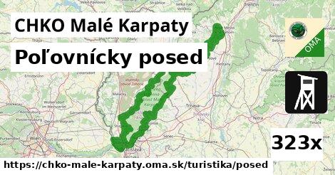 Poľovnícky posed, CHKO Malé Karpaty