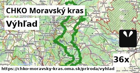 Výhľad, CHKO Moravský kras