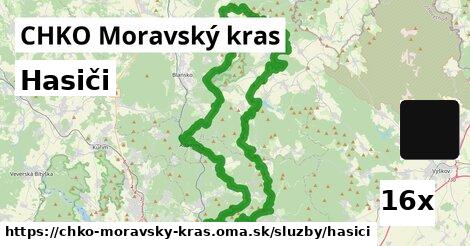 Hasiči, CHKO Moravský kras