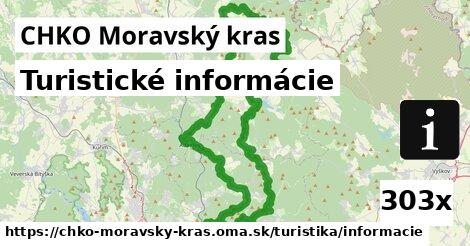 Turistické informácie, CHKO Moravský kras