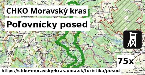 Poľovnícky posed, CHKO Moravský kras