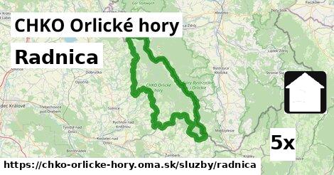 Radnica, CHKO Orlické hory