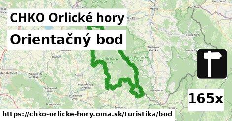 Orientačný bod, CHKO Orlické hory