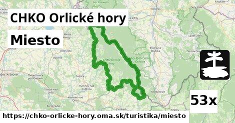 Miesto, CHKO Orlické hory