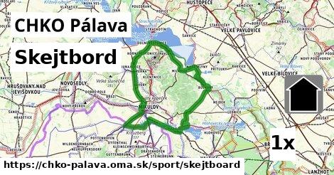 Skejtbord, CHKO Pálava