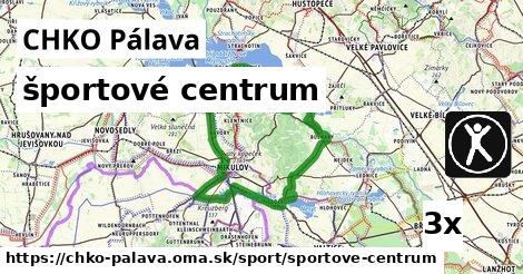 športové centrum, CHKO Pálava