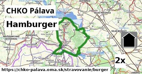 Hamburger, CHKO Pálava
