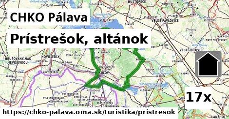 Prístrešok, altánok, CHKO Pálava