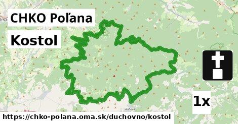 Kostol, CHKO Poľana