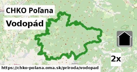 Vodopád, CHKO Poľana