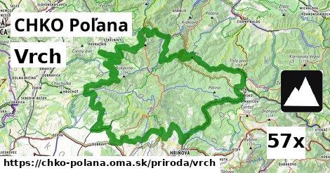 Vrch, CHKO Poľana