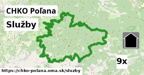 služby v CHKO Poľana