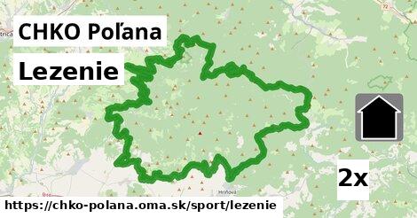 Lezenie, CHKO Poľana