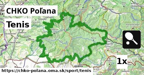 Tenis, CHKO Poľana