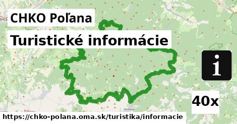 Turistické informácie, CHKO Poľana