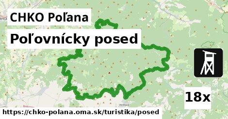 Poľovnícky posed, CHKO Poľana