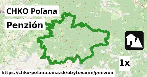 penzión v CHKO Poľana