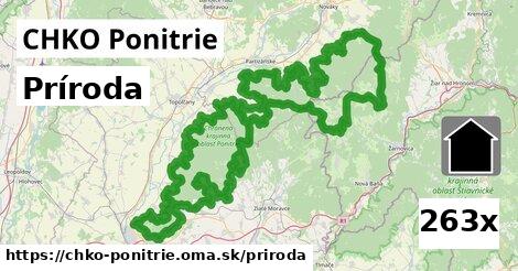 príroda v CHKO Ponitrie