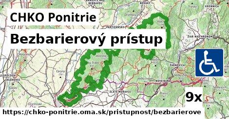 bezbarierový prístup v CHKO Ponitrie