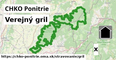 Verejný gril, CHKO Ponitrie