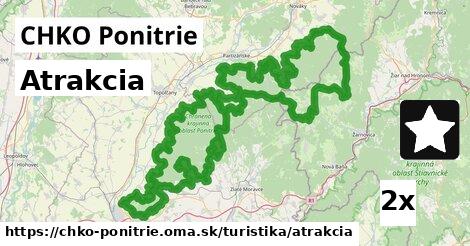 Atrakcia, CHKO Ponitrie