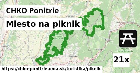 Miesto na piknik, CHKO Ponitrie