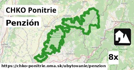 Penzión, CHKO Ponitrie