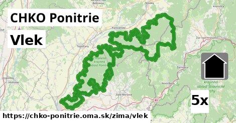 Vlek, CHKO Ponitrie