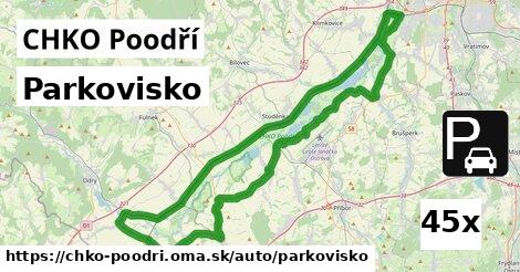 Parkovisko, CHKO Poodří