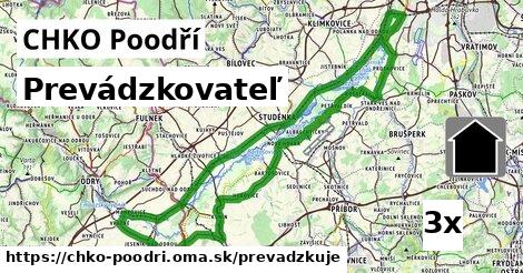 prevádzkovateľ v CHKO Poodří