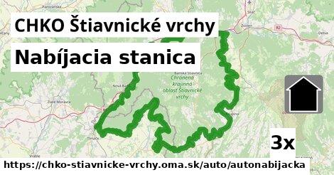 Nabíjacia stanica, CHKO Štiavnické vrchy