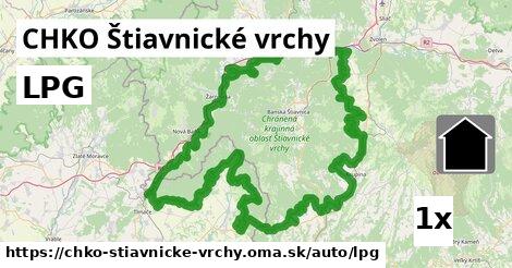 LPG, CHKO Štiavnické vrchy