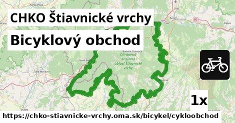 Bicyklový obchod, CHKO Štiavnické vrchy