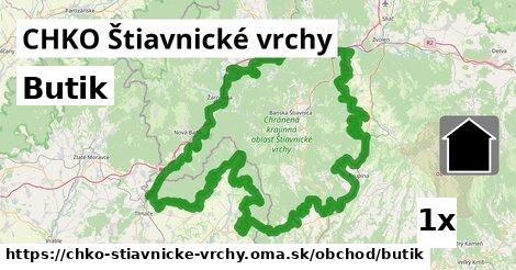 Butik, CHKO Štiavnické vrchy