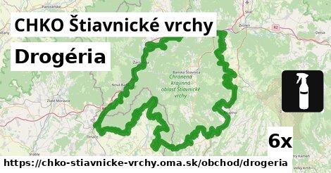 Drogéria, CHKO Štiavnické vrchy