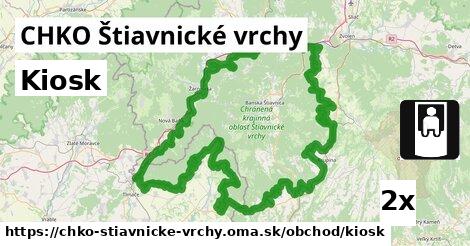 Kiosk, CHKO Štiavnické vrchy