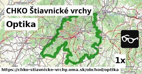 Optika, CHKO Štiavnické vrchy