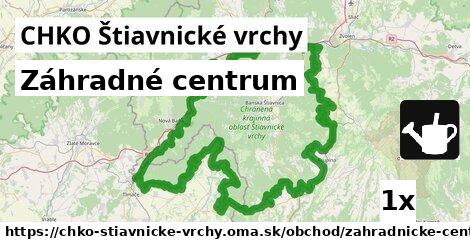 Záhradné centrum, CHKO Štiavnické vrchy