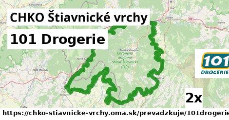 101 Drogerie, CHKO Štiavnické vrchy