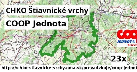 COOP Jednota, CHKO Štiavnické vrchy