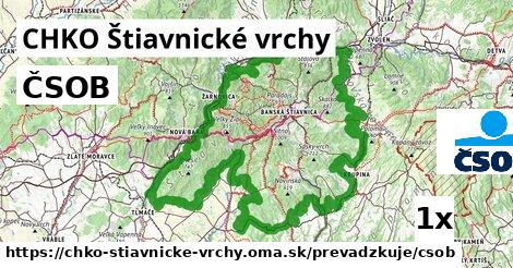 ČSOB v CHKO Štiavnické vrchy