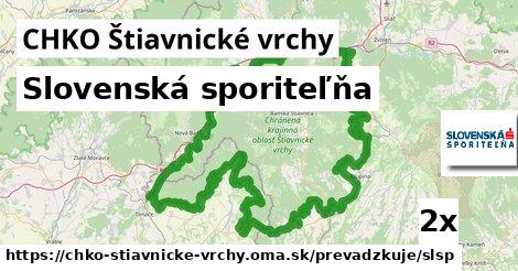 Slovenská sporiteľňa, CHKO Štiavnické vrchy