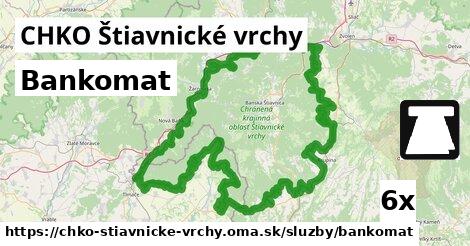 Bankomat, CHKO Štiavnické vrchy